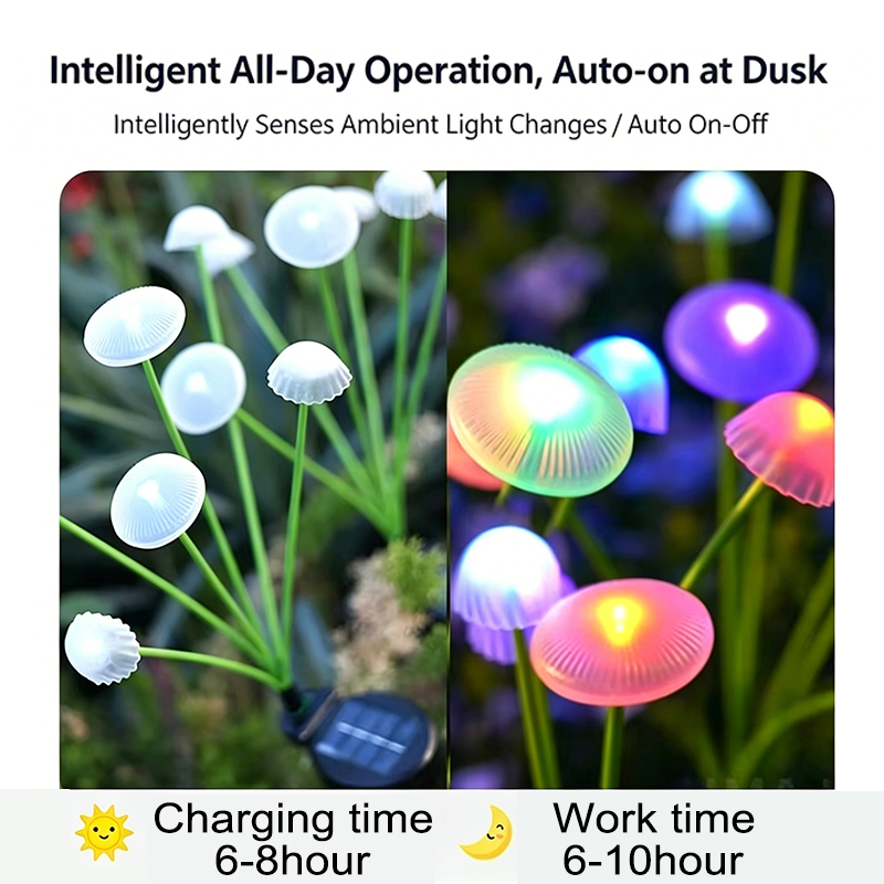 Lampu LED Tenaga Surya Tahan A - Outdoor Lighting Jellyfish ulasan dan harga