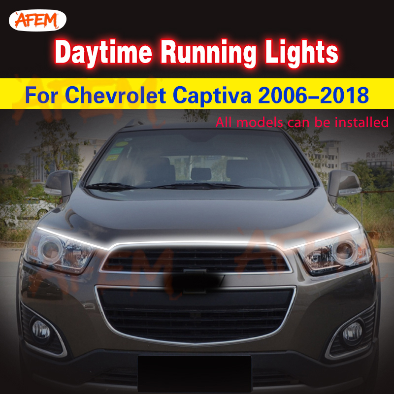 Lampu DRL Mobil 1pcs Untuk Che - Waterproof Led Strip ulasan dan harga