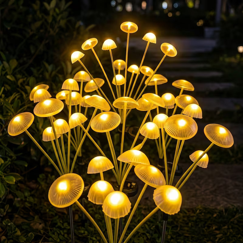 Lampu LED Tenaga Surya Bentuk  - Outdoor Lighting Jellyfish ulasan dan harga