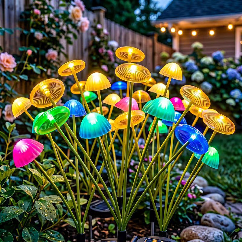 Lampu LED Tenaga Surya Bentuk  - Outdoor Lighting Jellyfish ulasan dan harga