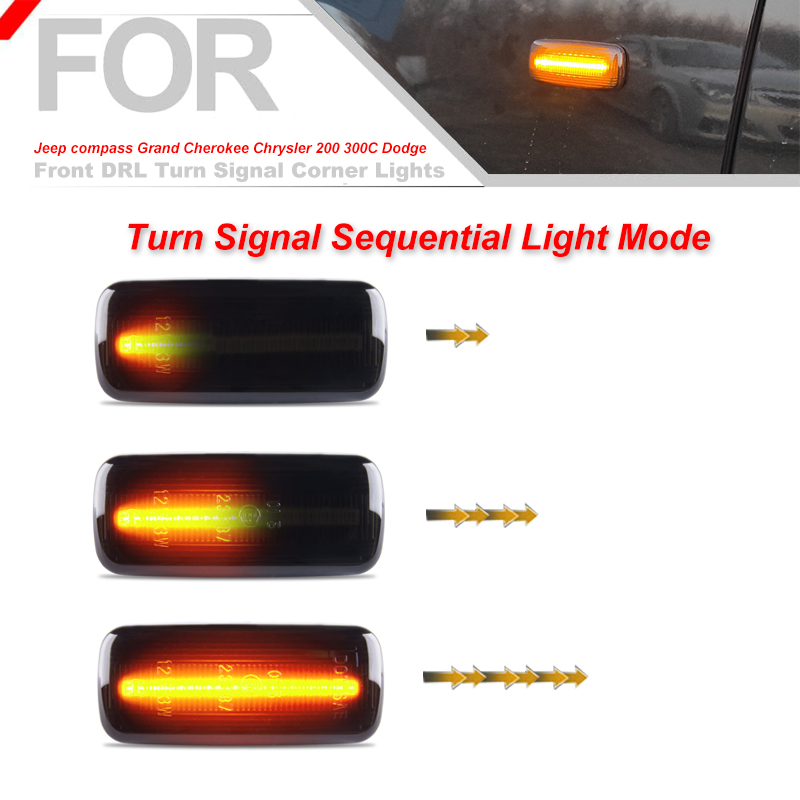 Lampu sein LED 2x dinamis lamp - Outdoor Lighting Yellow ulasan dan harga