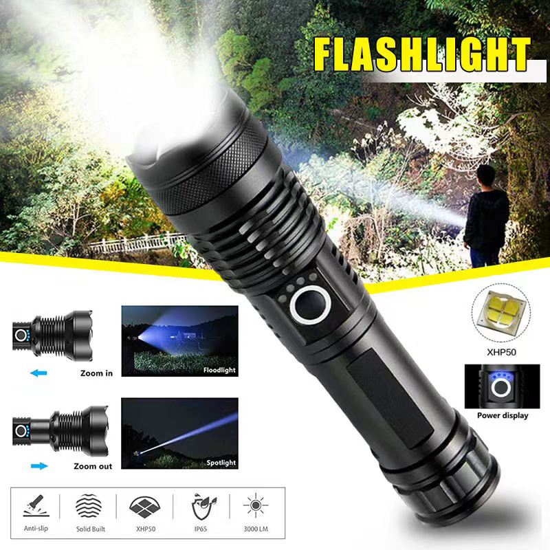 Senter Led XHP70 Daya Tinggi U - Outdoor Lighting Setup ulasan dan harga