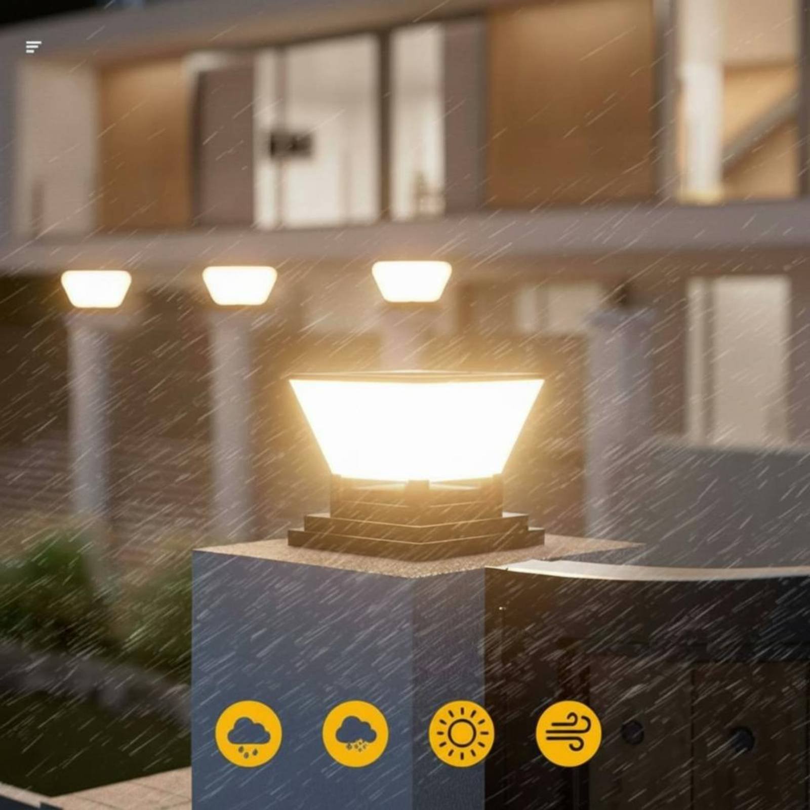 Lampu Tiang Tenaga Surya Tahan - Outdoor Lighting Install ulasan dan harga