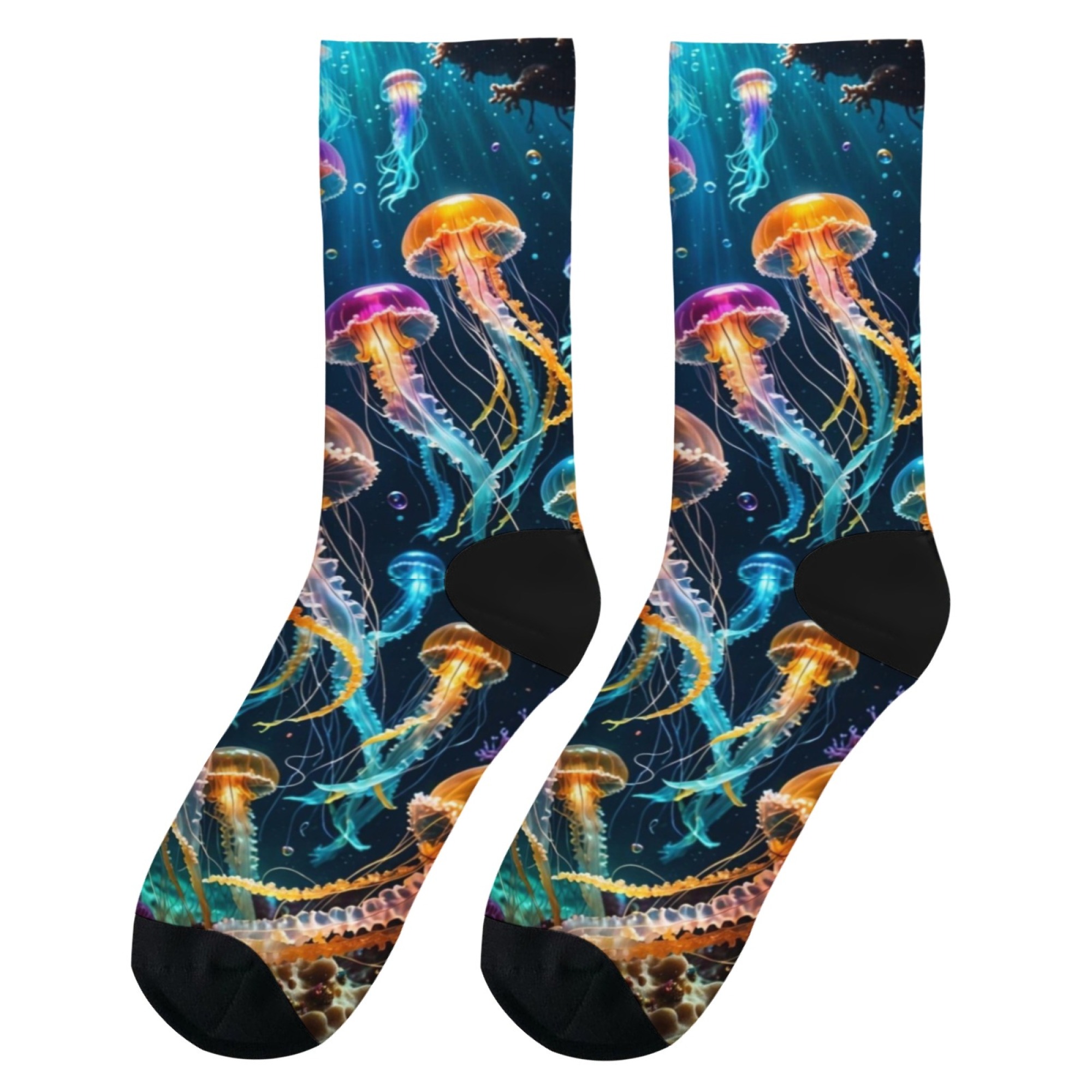 Kaus Kaki Ubur-ubur Warna-warn - Outdoor Lighting Jellyfish ulasan dan harga